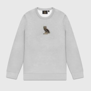 Classic Owl Crewneck Sweatshirt Heather Grey