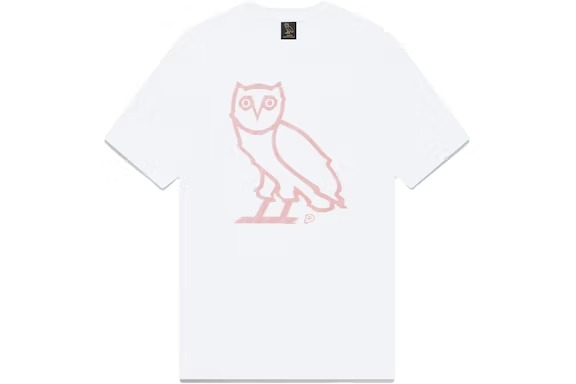 OVO Static Owl T-Shirt – White