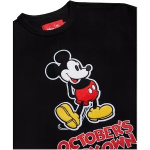 OVO x Disney Classic Mickey Crewneck Sweatshirt – Black