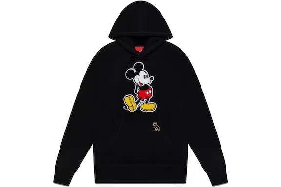 OVO x Disney Classic Mickey Hoodie – Black
