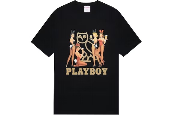 OVO x PLAYBOY Bunny T-Shirt – Black